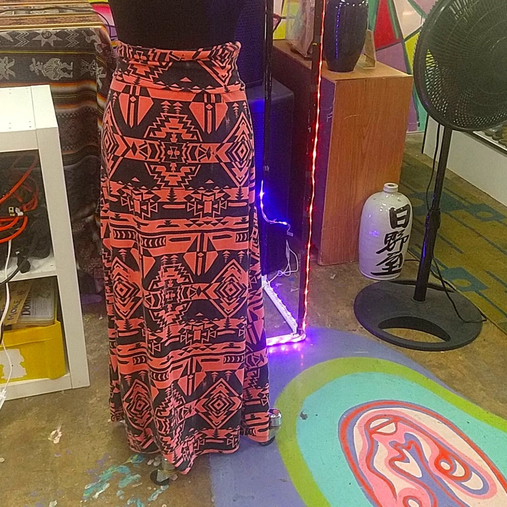 Small heart soul maxi skirt